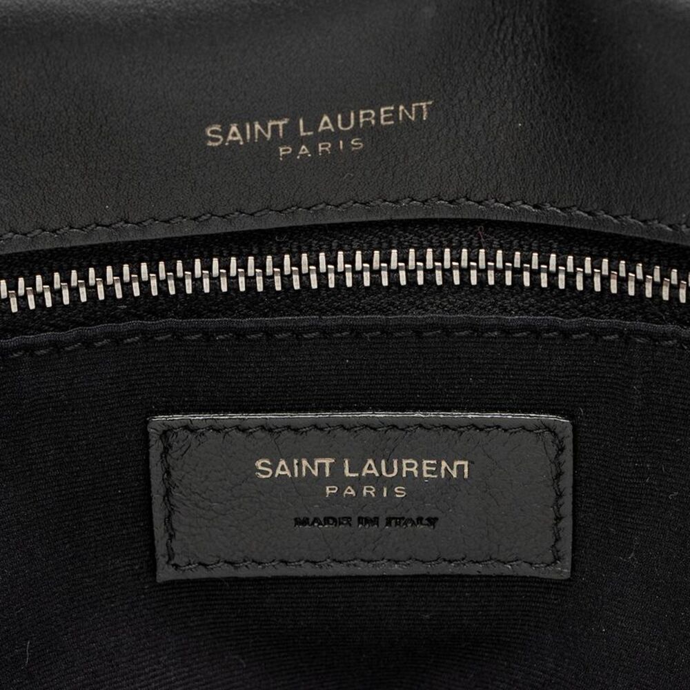 Saint Laurent Suede Monogram Niki Medium Shoulder Bag - Picture 8 of 16